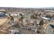 Community aerial featuring buildings, parking areas, landscaping, and neighborhood at 7881 Allison Way # 204, Arvada, CO 80005