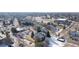 Community aerial shot showcasing the layout with nearby parking and landscaping at 7881 Allison Way # 204, Arvada, CO 80005