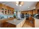 Spacious kitchen featuring granite countertops, ample cabinet space, and modern appliances at 22379 E Dorado Ave, Aurora, CO 80015