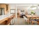 Bright living space featuring an open layout and connections to the kitchen and living areas at 2849 E Cresthill Ave, Centennial, CO 80121