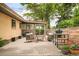 Relaxing outdoor patio featuring stylish furniture, a built-in grill, and ample space for entertaining at 2849 E Cresthill Ave, Centennial, CO 80121