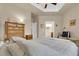 Comfortable bedroom with a ceiling fan and natural light at 12831 King St, Broomfield, CO 80020