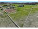 A vast expanse of land with white fencing encloses the property and horse riding facilities at 595 W Oak Hill Ln, Castle Rock, CO 80108