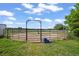Enclosed round pen with metal fencing, providing a secure and effective space for horse training and exercise at 595 W Oak Hill Ln, Castle Rock, CO 80108