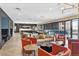 Spacious community room featuring a pool table, bar, kitchen and plenty of seating at 20 Wilcox St # 203, Castle Rock, CO 80104