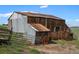 Weathered barn with unique character, offering potential for storage or renovation at 15947 S Perry Park Rd, Palmer Lake, CO 80133