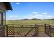 Enjoy picturesque mountain views from the deck of this beautiful property at 15947 S Perry Park Rd, Palmer Lake, CO 80133
