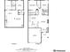 Detailed floor plan showcasing the layout of the home, including room dimensions and spatial relationships at 6358 S Jackson St, Centennial, CO 80121