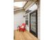 Cozy deck with seating, perfect for enjoying the outdoors with a refreshing beverage at 3026 W Prentice Ave # H, Littleton, CO 80123