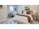 Comfortable bedroom featuring soft carpet, natural light, and tasteful decor at 1895 York St, Denver, CO 80206