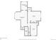 Layout of the home featuring three bedrooms and a primary bathroom, offering a clear view of the home's flow at 1453 Vine St, Denver, CO 80206