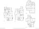 Detailed floor plan showcasing the layout of all three floors, including the basement, entry-level, and upper bedrooms at 1453 Vine St, Denver, CO 80206