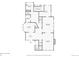 Detailed floorplan showcasing the layout of the home with dimensions of each room at 1453 Vine St, Denver, CO 80206