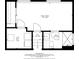 Floorplan featuring a living room, utility room, hall and bath at 17411 E Layton Dr, Aurora, CO 80015