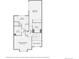 Second floor floorplan featuring the layout of the bedrooms and bathrooms at 112 W Sterne Pkwy, Littleton, CO 80120