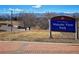 Sign for the City of Arvada Majestic View Park with mountain views at 7077 Ammons St, Arvada, CO 80004