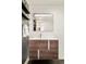 Contemporary bathroom with floating vanity, modern fixtures, and minimalist design at 1453 S Lafayette St, Denver, CO 80210