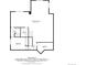 Floor plan showcasing below ground level with bedroom, bath, utility, and storage at 6470 Amur Ct, Castle Rock, CO 80108