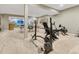 Basement gym with weight training equipment, and recreational space at 6470 Amur Ct, Castle Rock, CO 80108