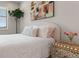 Bright bedroom featuring neutral walls, plush carpet, and stylish decor at 3233 Tejon St # 305, Denver, CO 80211