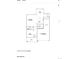 First floor floorplan featuring a great room, kitchen, study, foyer, powder room, and a three-car tandem garage at 12750 W Glasgow Pl, Littleton, CO 80127