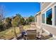 Backyard with patio and outdoor seating at 2460 Switch Grass Way, Castle Rock, CO 80109