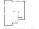 Basement floor plan with stair access at 2460 Switch Grass Way, Castle Rock, CO 80109
