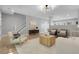Spacious living room with an open layout, hardwood floors, and tasteful furniture at 11757 W Tufts Pl, Morrison, CO 80465