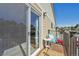 Cozy balcony with outdoor seating, providing a relaxing outdoor space at 1225 S Oneida St # 248, Denver, CO 80224