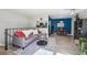 Open living space with contemporary furnishings flows into a bright dining area, perfect for entertaining at 1225 S Oneida St # 248, Denver, CO 80224