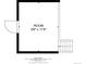Floor plan of the third floor, showing an additional room and the staircase at 13483 Alcott Way, Broomfield, CO 80020