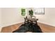 Cozy home office with a sleek desk, natural light, and wood flooring at 13483 Alcott Way, Broomfield, CO 80020
