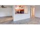 Open concept dining area with kitchen views and tile flooring at 3082 S Wheeling Way # 408, Aurora, CO 80014