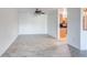 Simple dining room with tile floor and kitchen access at 3082 S Wheeling Way # 408, Aurora, CO 80014