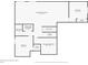 Basement floor plan showing two bedrooms, bathroom, storage, and entertainment room dimensions at 19814 Lindenmere Dr, Monument, CO 80132