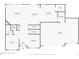 First floor plan of the property showing the dimensions of the living room, kitchen, and garage at 19814 Lindenmere Dr, Monument, CO 80132