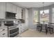 Efficient kitchen space including modern appliances and natural light at 6476 Silver Mesa Dr # A, Highlands Ranch, CO 80130
