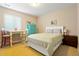 Inviting bedroom featuring neutral walls, natural light, and stylish decor at 26143 E Fremont Pl, Aurora, CO 80016