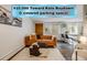 Inviting living room featuring hardwood floors, stylish furniture, and natural light, creating a warm ambiance at 1349 Race St # 5, Denver, CO 80206