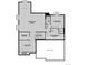 Basement layout featuring a recreation room, flex room, and potential sixth bedroom suite at 5518 Tamarack Ave, Firestone, CO 80504