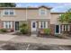 Charming townhome with brick and siding exterior and well-maintained landscaping at 1514 S Ouray Cir # B, Aurora, CO 80017