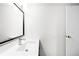 Modern bathroom featuring a sleek vanity, ample counter space, and a contemporary design at 1313 N Williams St # 301, Denver, CO 80218