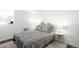 Comfortable bedroom featuring stylish decor, a large bed, and ample natural light at 1313 N Williams St # 301, Denver, CO 80218