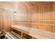 Inviting sauna room with wood paneling and comfortable seating, creating a relaxing and rejuvenating experience at 1313 N Williams St # 301, Denver, CO 80218