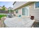 Spacious patio with an outdoor dining set, perfect for entertaining or enjoying a meal outdoors at 5532 S Valdai Way, Aurora, CO 80015