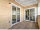 Relaxing balcony with sliding glass doors leading to the inside at 15252 E Hampden Cir # G5, Aurora, CO 80014