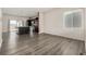 Open concept living area with modern kitchen view at 10081 Truckee St, Commerce City, CO 80022
