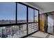 The balcony offers panoramic views of the city skyline and distant mountains at 777 N Washington St # 802, Denver, CO 80203