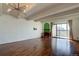 A large living room area with hardwood floors, and a fireplace at 777 Washington N St # 802, Denver, CO 80203