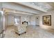 Elegant lobby area featuring tiled floors, stylish seating, and modern lighting at 777 Washington N St # 802, Denver, CO 80203